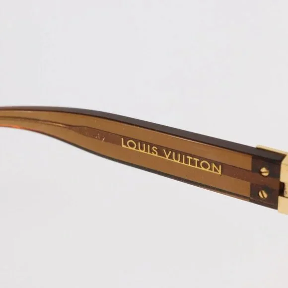 LOUIS VUITTON Supson Oversized Sunglasses plastic Brown Z0283E LV Auth bs30730 - Picture 10 of 13